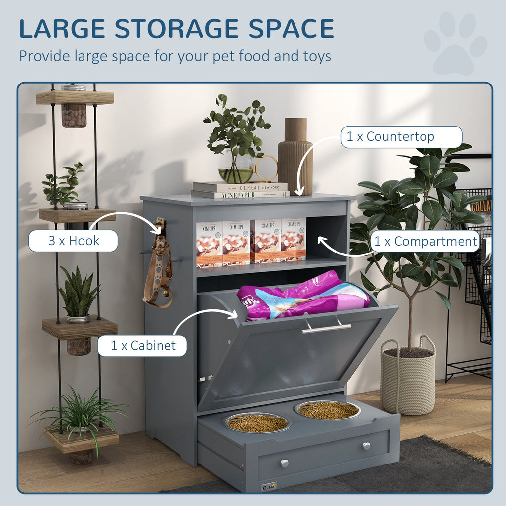Pet Feeder Stations, Lockers, Dog Food Storage Containers