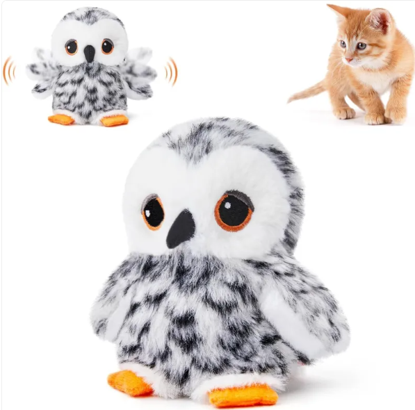 USB Rechargeable Interactive Flapping Bird Toy