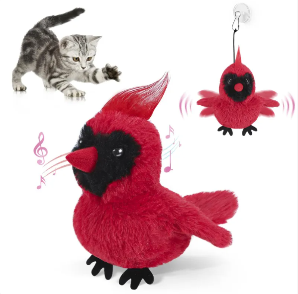 USB Rechargeable Interactive Flapping Bird Toy