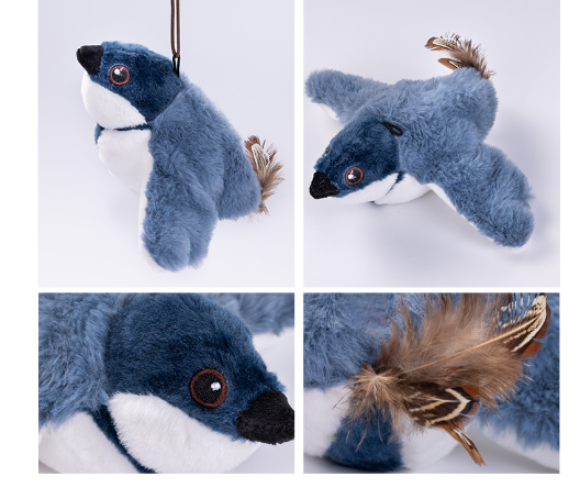 USB Rechargeable Interactive Flapping Bird Toy