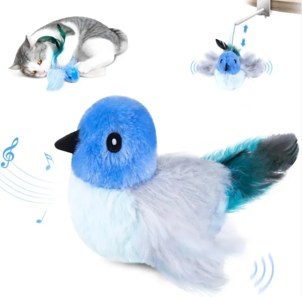 USB Rechargeable Interactive Flapping Bird Toy